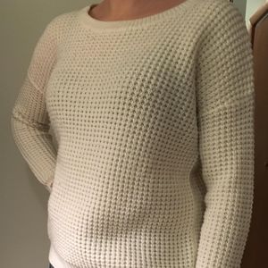 Benetton white sweater